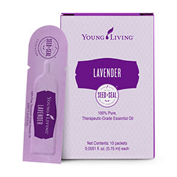 Essential Oil Sample Sachets Lavender 10 pk